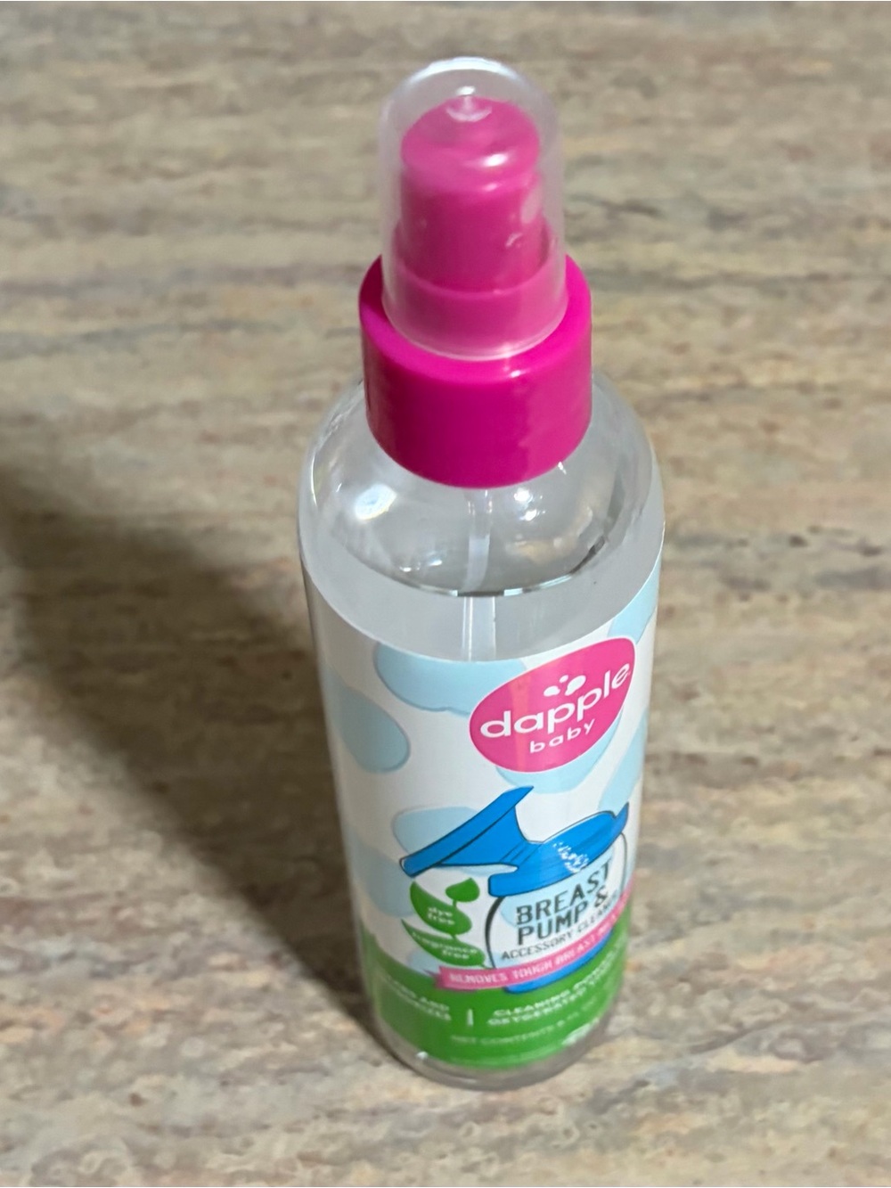 Dapple Baby abreast Pump Accessory cleaner Spray Bottle - Gentle Baby Care